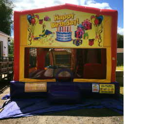 happy birthday combo bounce house rental enfield