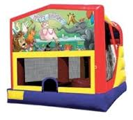 happy birthday combo bounce house rental enfield