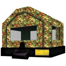 camo bounce house rental